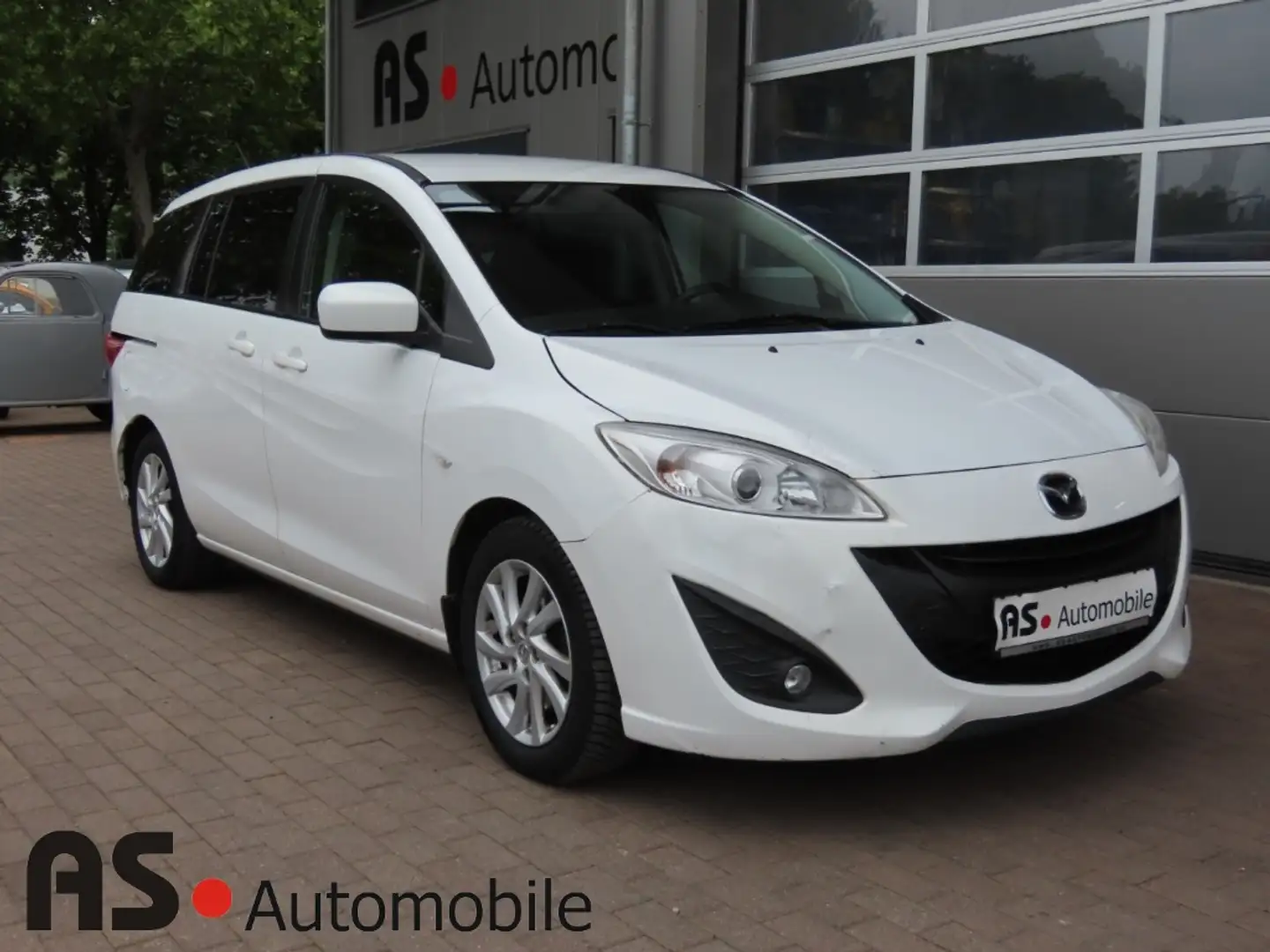 Mazda 5 Center-Line 1.6 MZ-CD 7-Sitzer 2.Hd*Klima*SHZ Blanc - 1