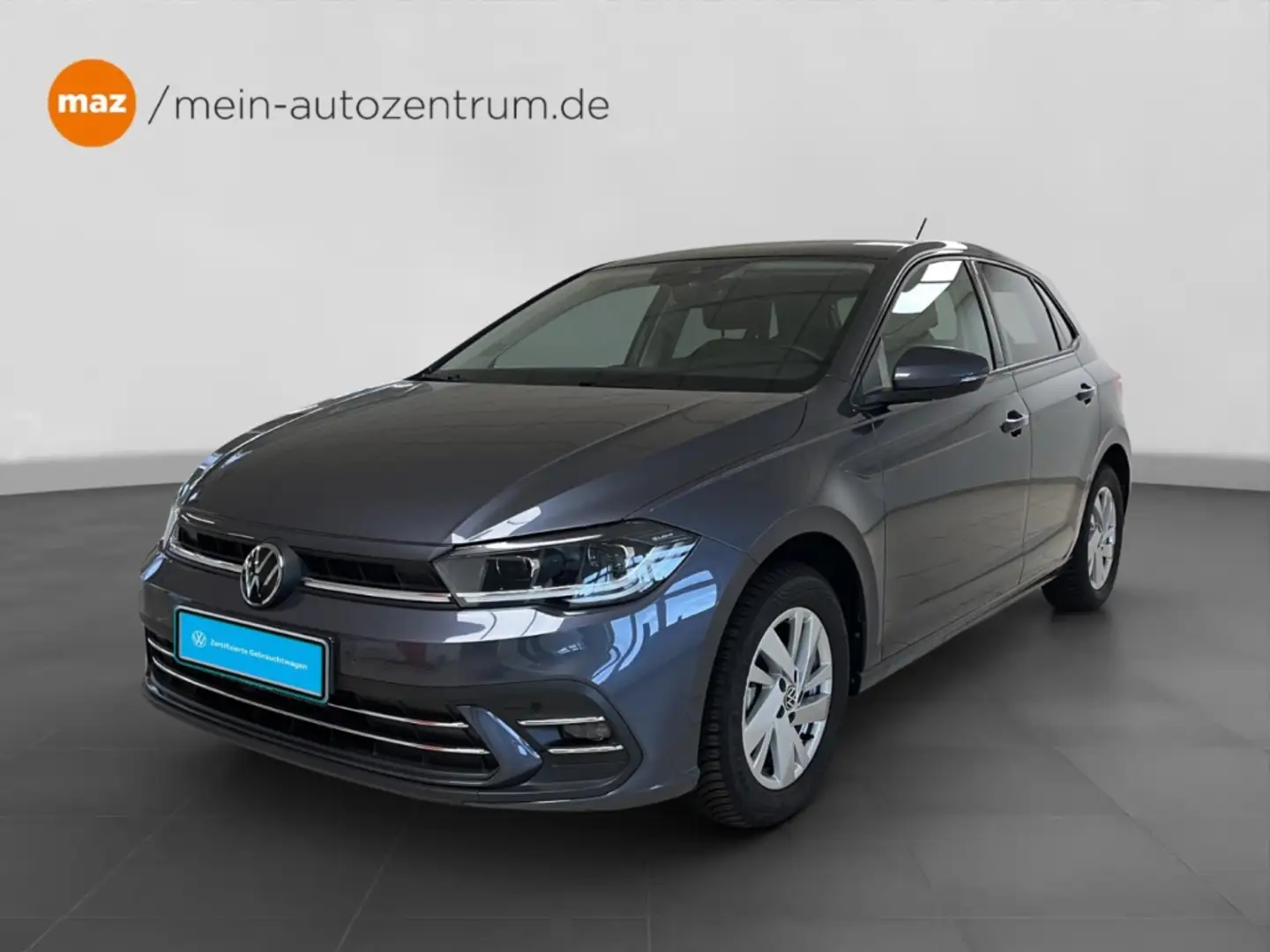 Volkswagen Polo VI 1.0 TSI DSG Style Navi Digitales Cockpit LED Bl Grau - 1