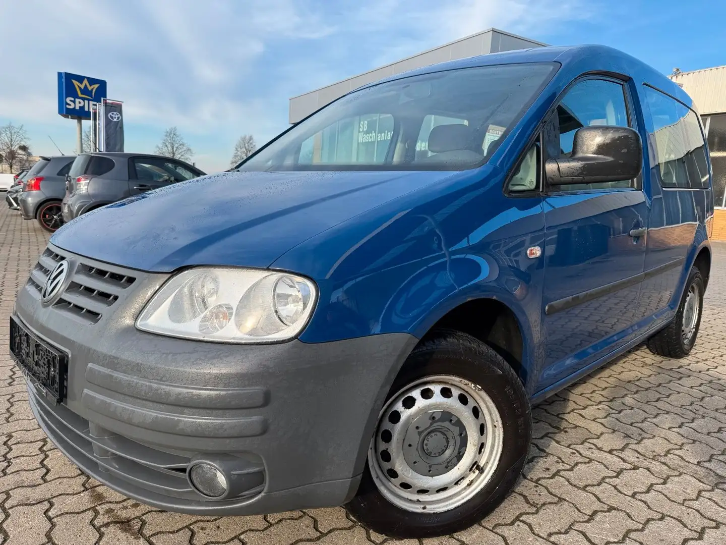 Volkswagen Caddy 1,9TDI Klimaanlag,Tüv 02/2026 Blau - 1