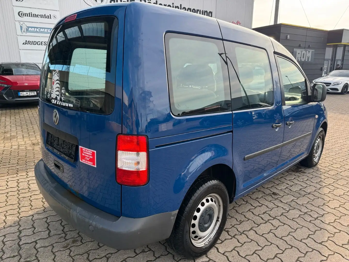 Volkswagen Caddy 1,9TDI Klimaanlag,Tüv 02/2026 Blau - 2