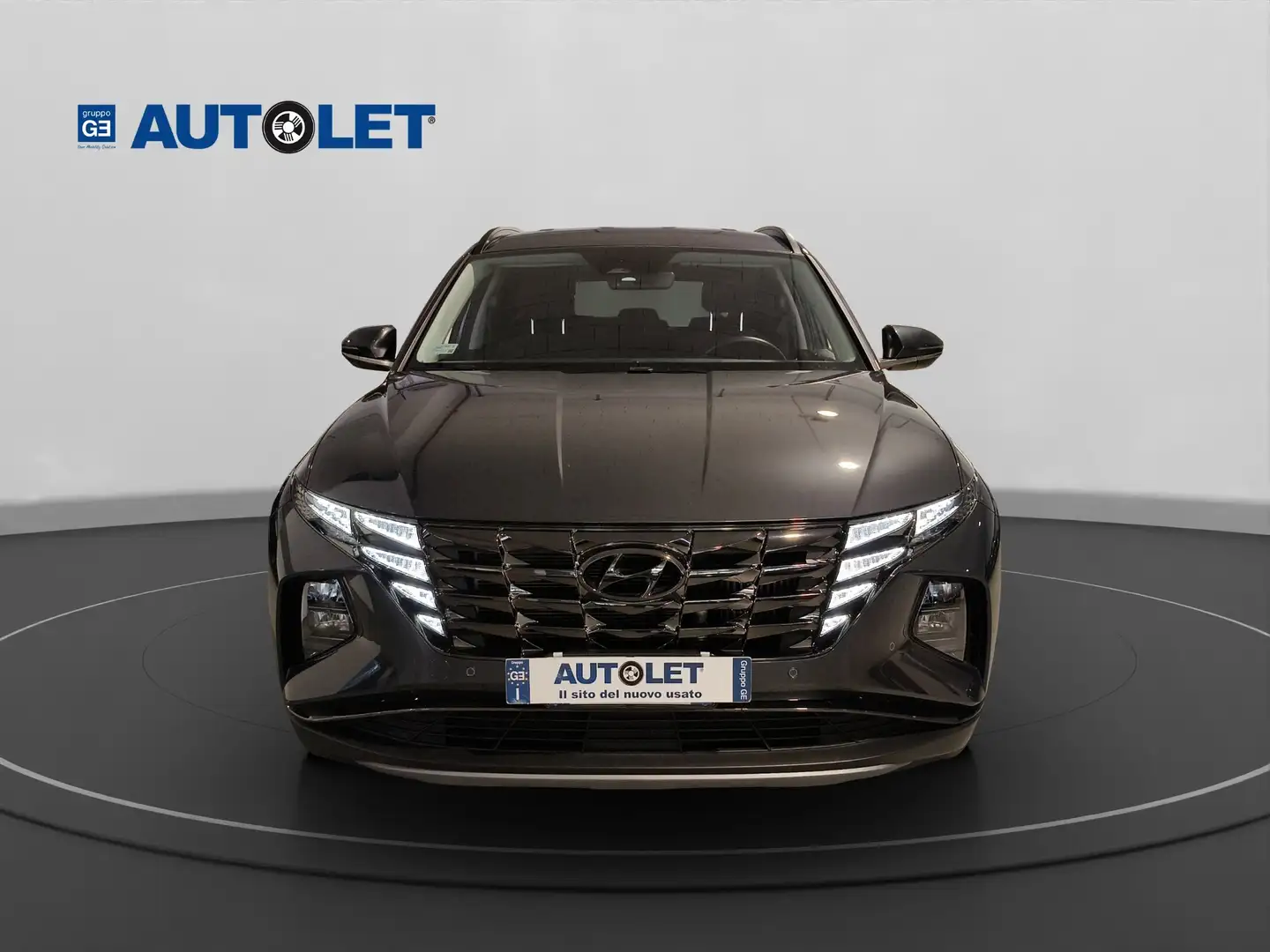 Hyundai TUCSON Tucson III 2021 1.6 t-gdi 48V Xline 2wd imt Nero - 2