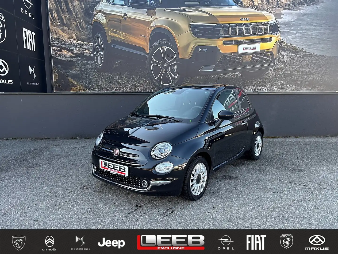 Fiat 500 FireFly Hybrid 70 Schwarz - 1