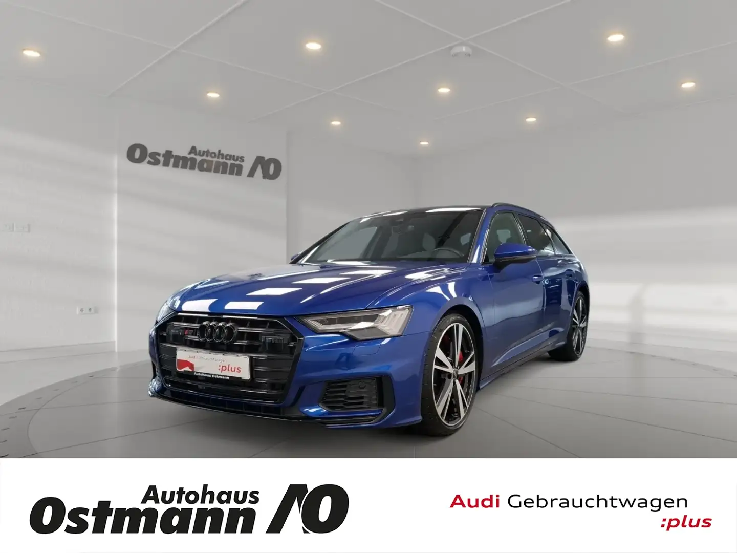 Audi S6 Avant 3.0 TDI quattro 360° AHK Matrix B&O 21'' Blue - 1