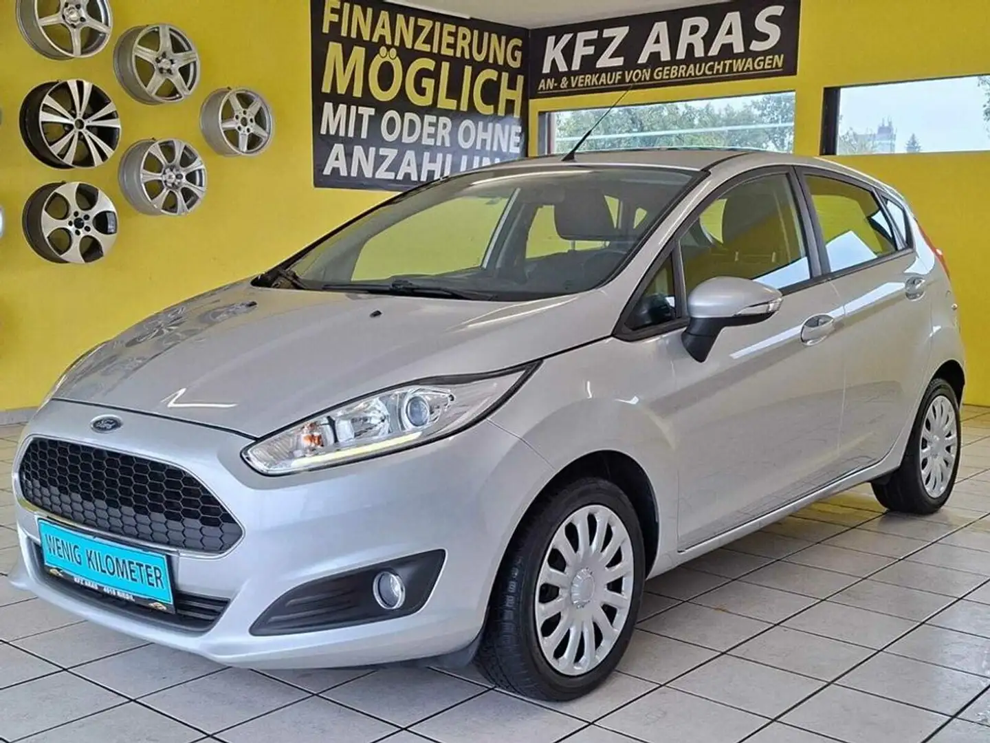 Ford Fiesta FACELIFT, TOP ZUSTAND, 2.BESITZ, KLIMA Silber - 1