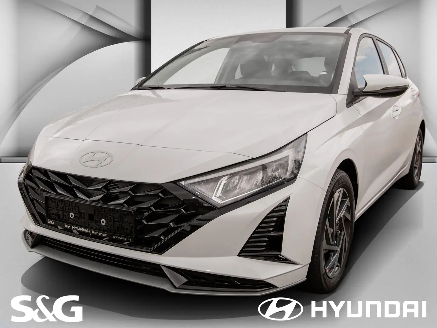 Hyundai i20 KAMERA+LED+CARPLAY+SHZ+DAB+LENK-HZG+NAVI Bianco - 1