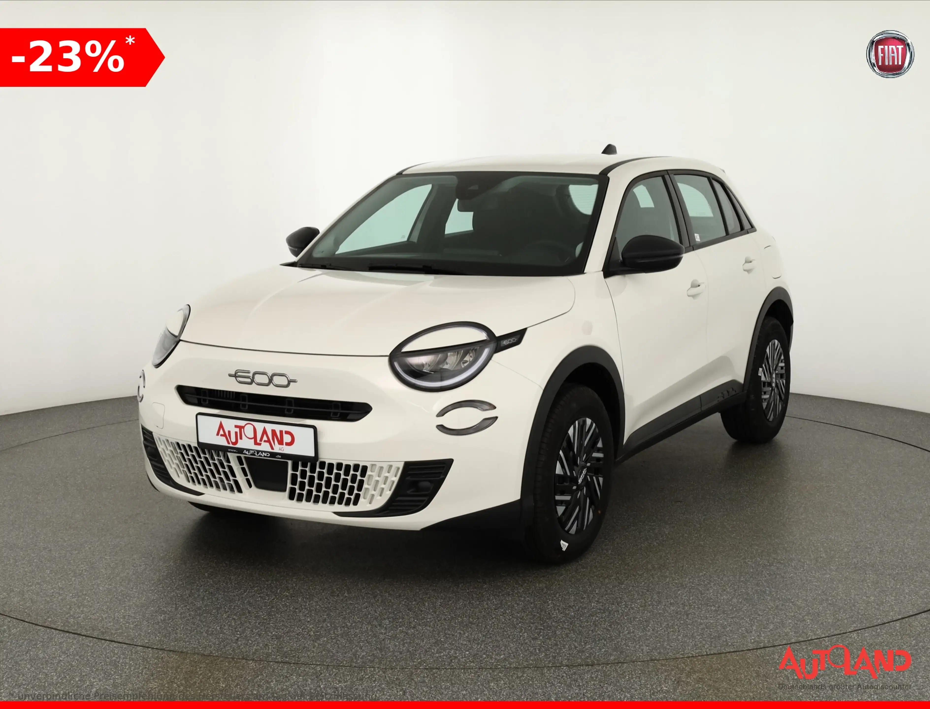 Fiat 600 1.2 T3 mHEV Aut. LED Tempomat Sitzheizung