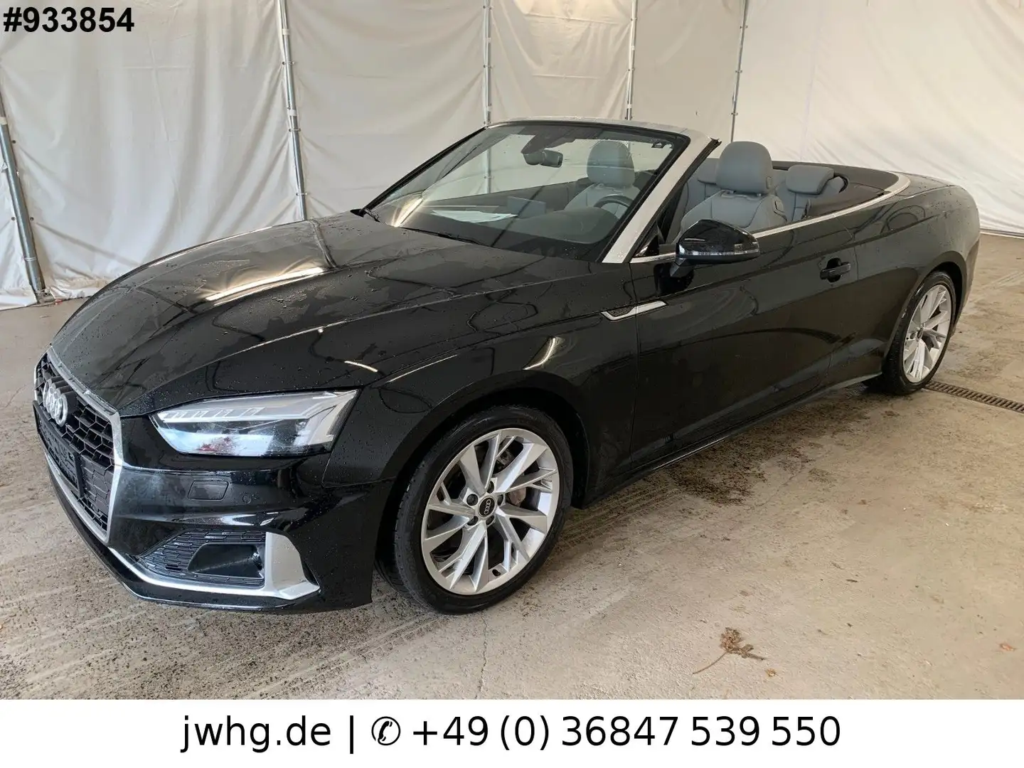 Audi A5 Cabrio quattro Sport LASER/ACC+/KAMERA/LEDER Schwarz - 1