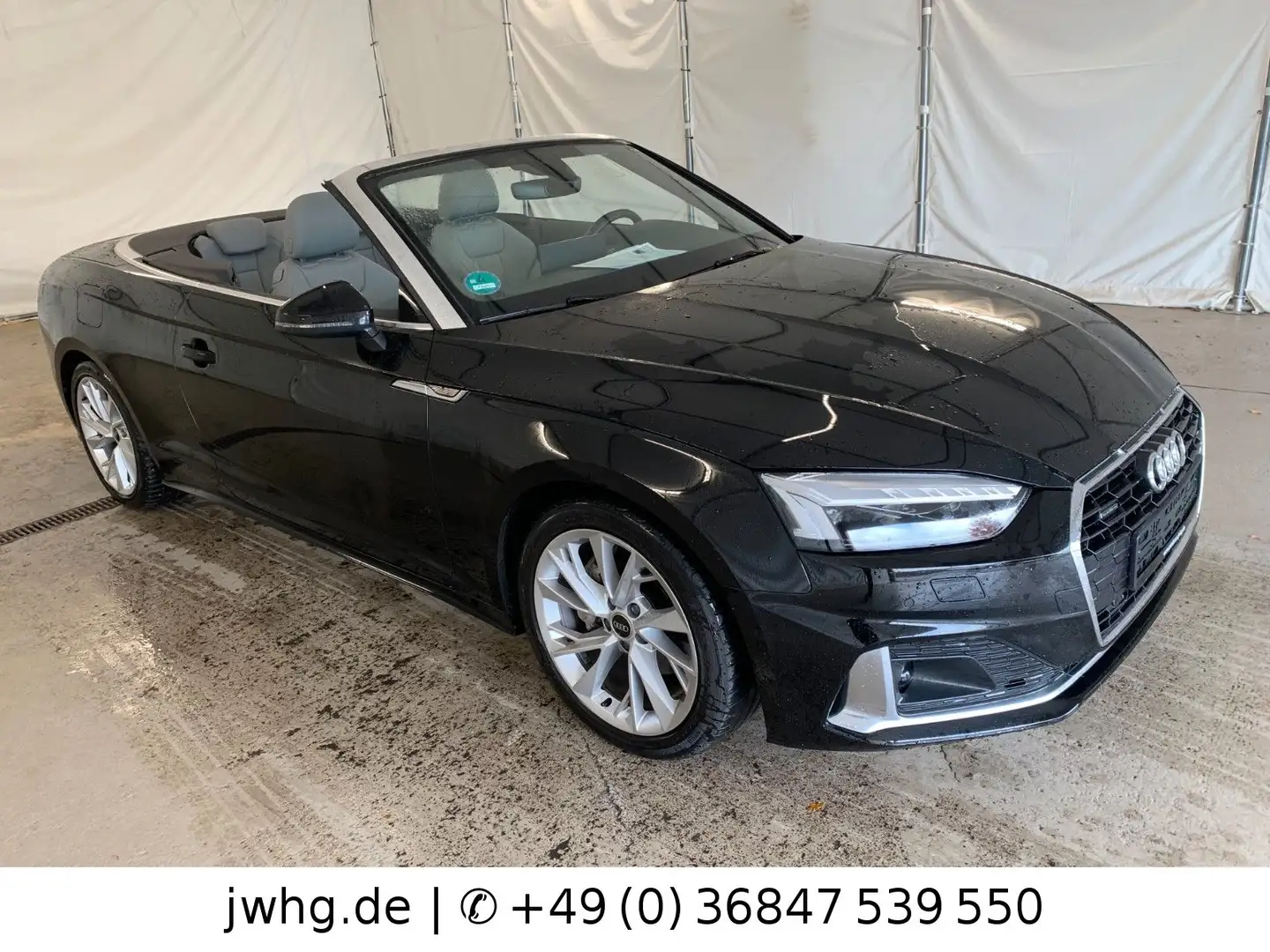 Audi A5 Cabrio quattro Sport LASER/ACC+/KAMERA/LEDER Schwarz - 2