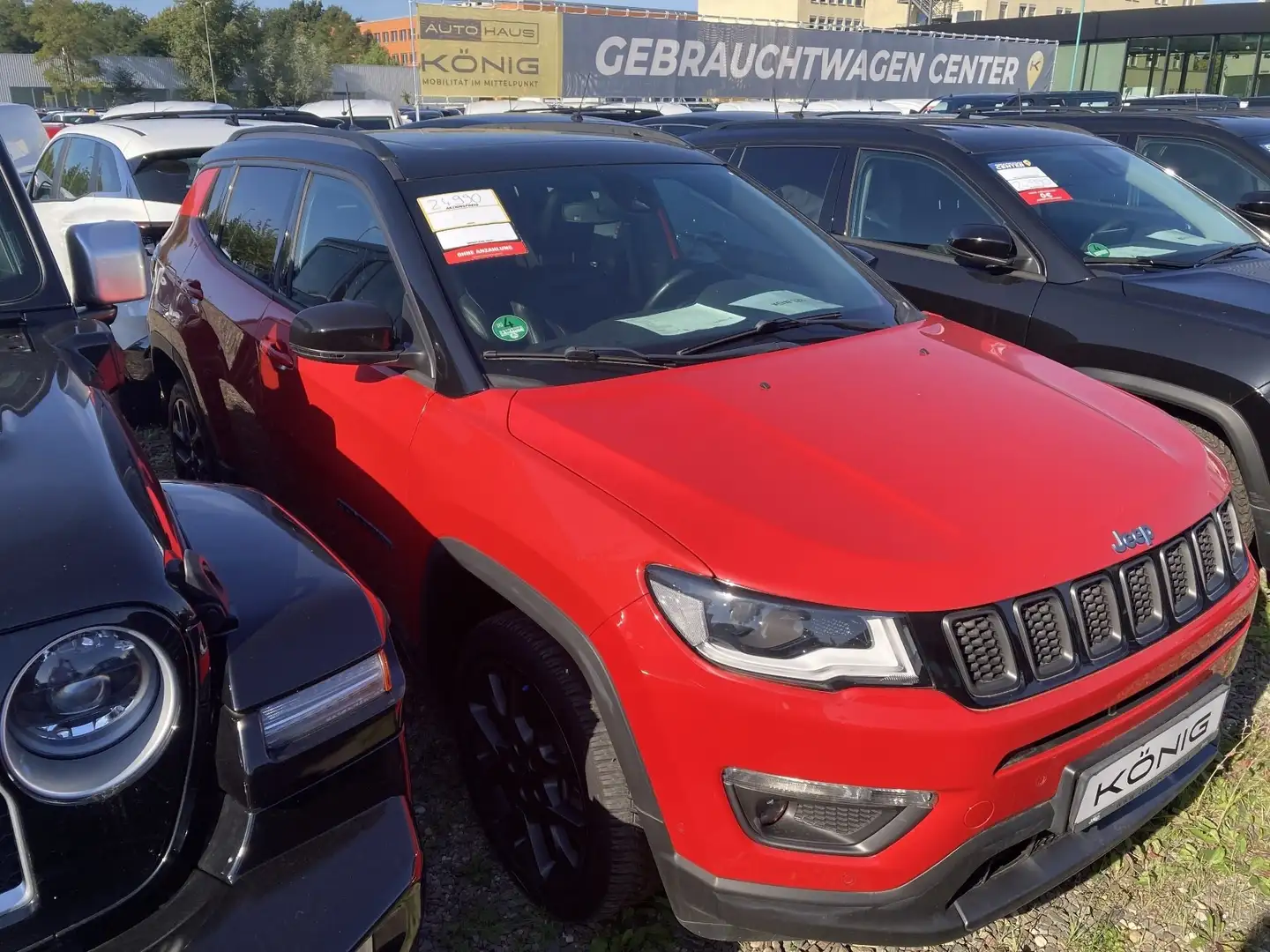 Jeep Compass COMPASS PHEV S 240PS Panoramaglasdach Schwarz - 2