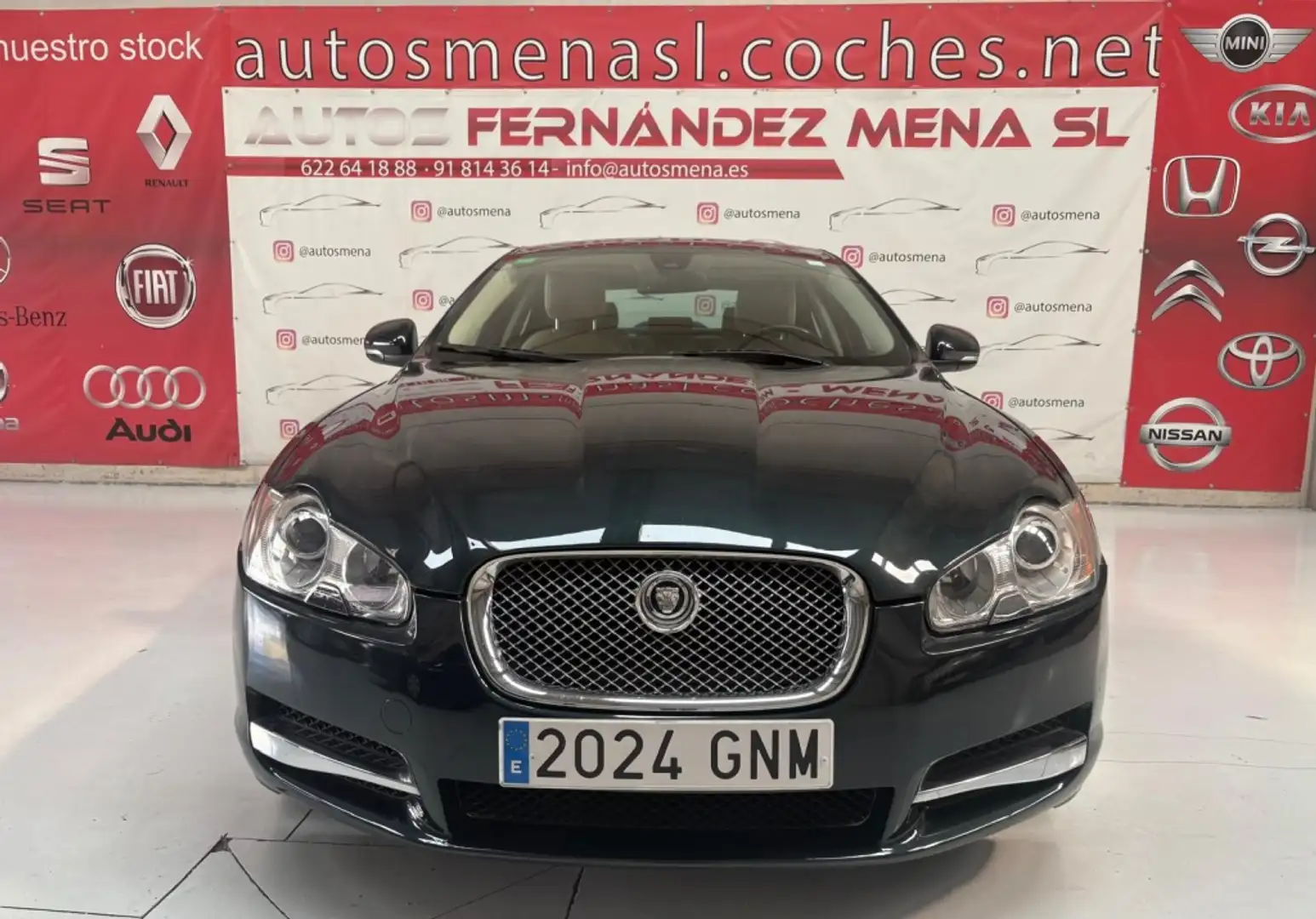 Jaguar XF 3.0 V6 Diesel Premium Luxury 240 Aut. Verde - 2