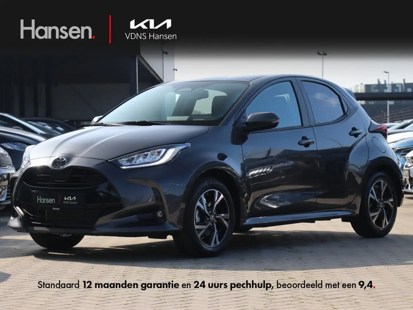 Toyota Yaris 1.5 Hybrid 115 Dynamic I Direct leverbaar I Keyles Gris - 1