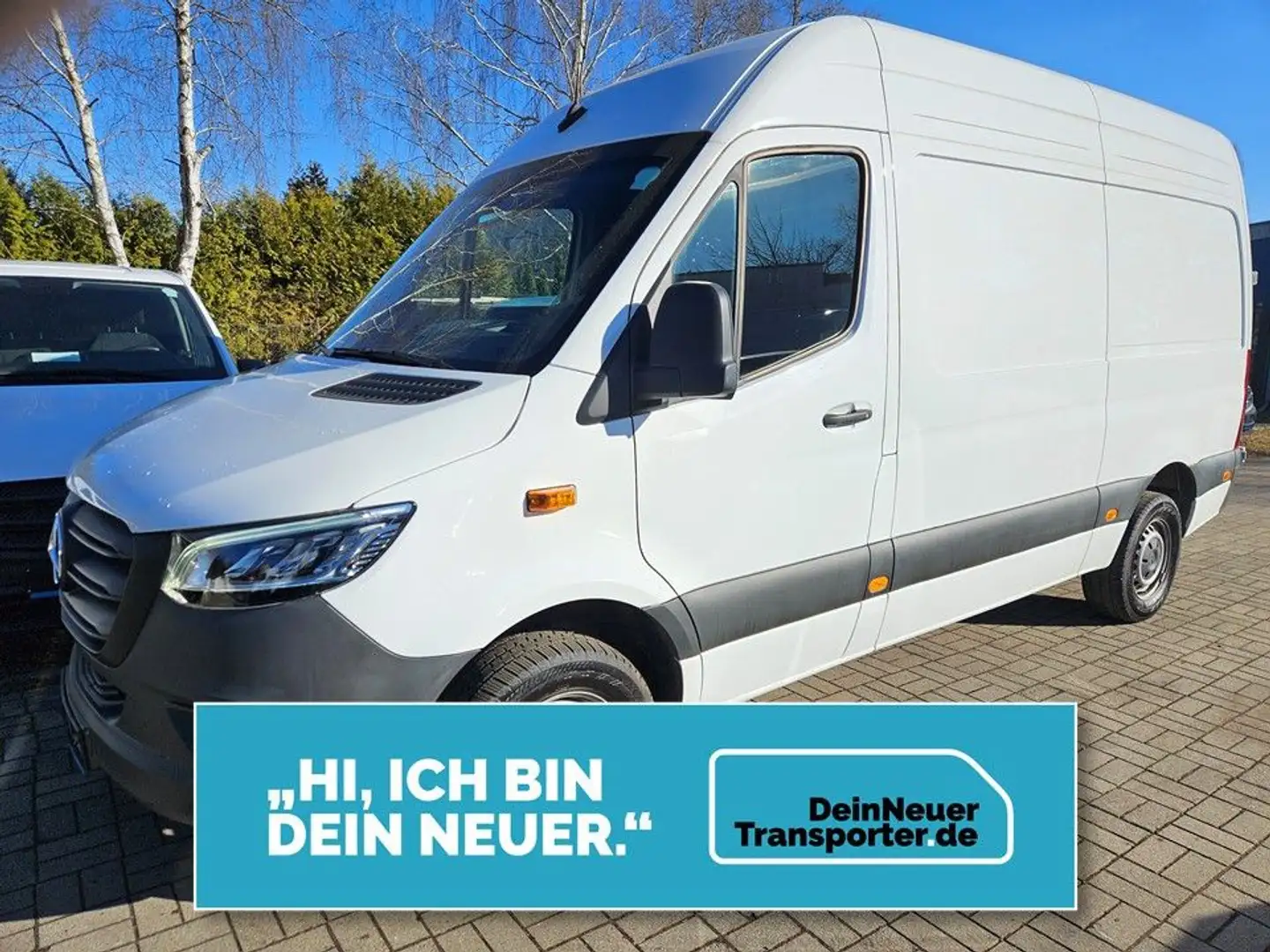 Mercedes-Benz Sprinter 317 CDI PRO 4°°°KM|MoPf|9G|LED|TOPzust Weiß - 1