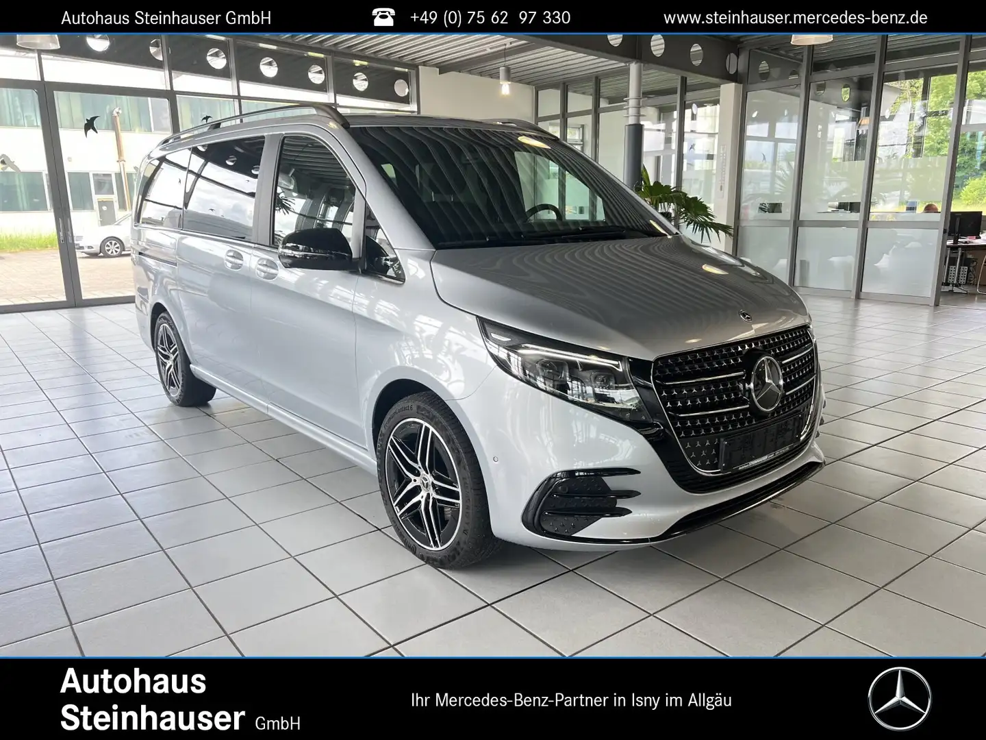 Mercedes-Benz V 300 V 300 d 4M AVANTGARDE L AMG/SHD/Standheizung/AHK Argintiu - 1