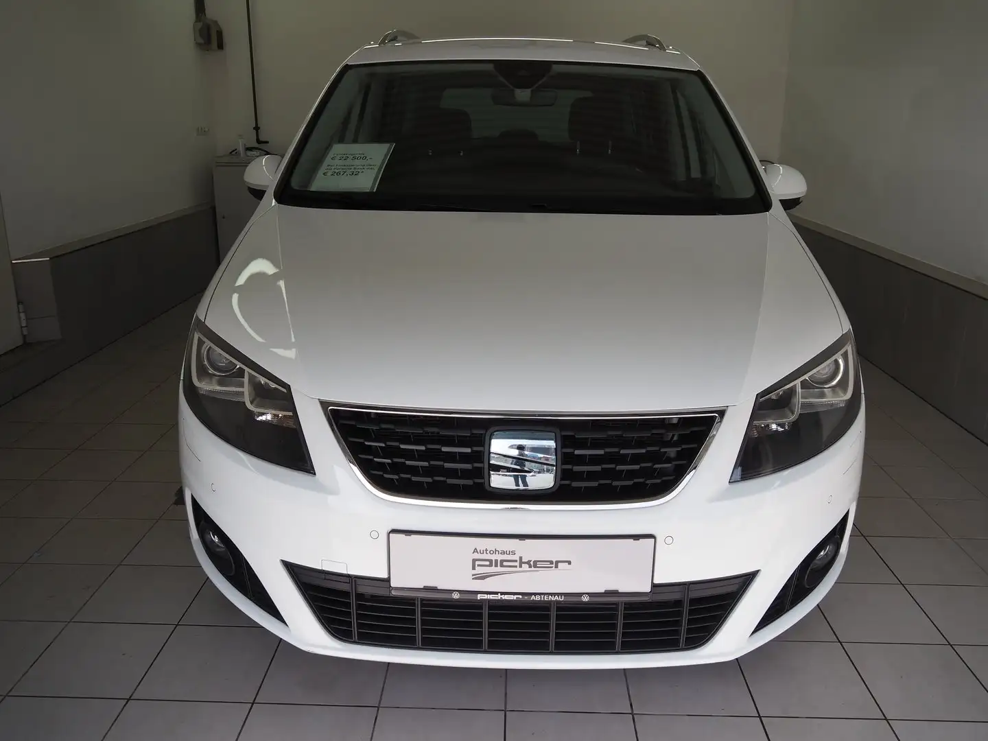 SEAT Alhambra Xcellence TDI DSG 4Drive Weiß - 2