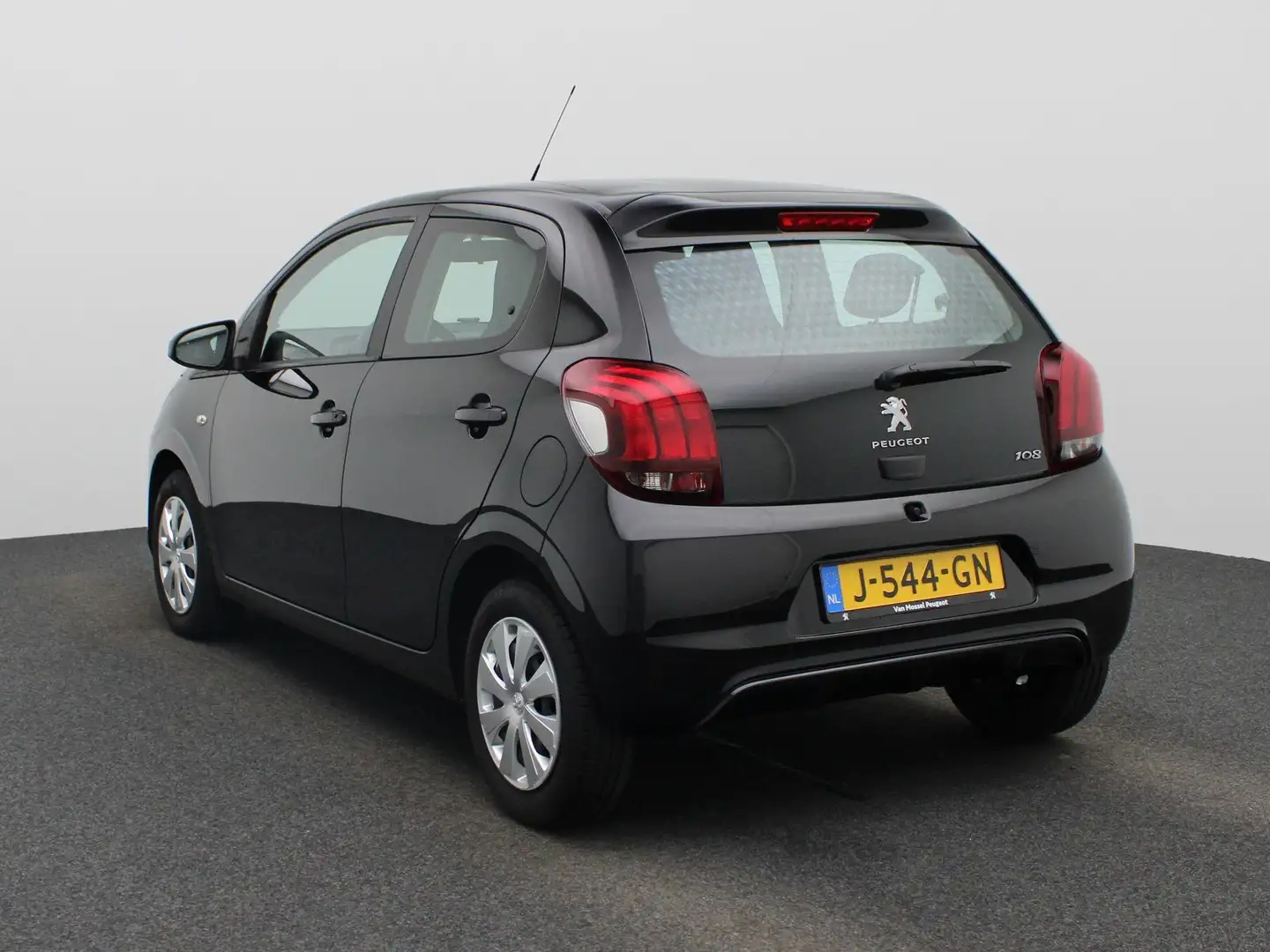 Peugeot 108 1.0 e-VTi Active AIRCO | 5 DEURS | CENTRALE DEUR V Zwart - 2