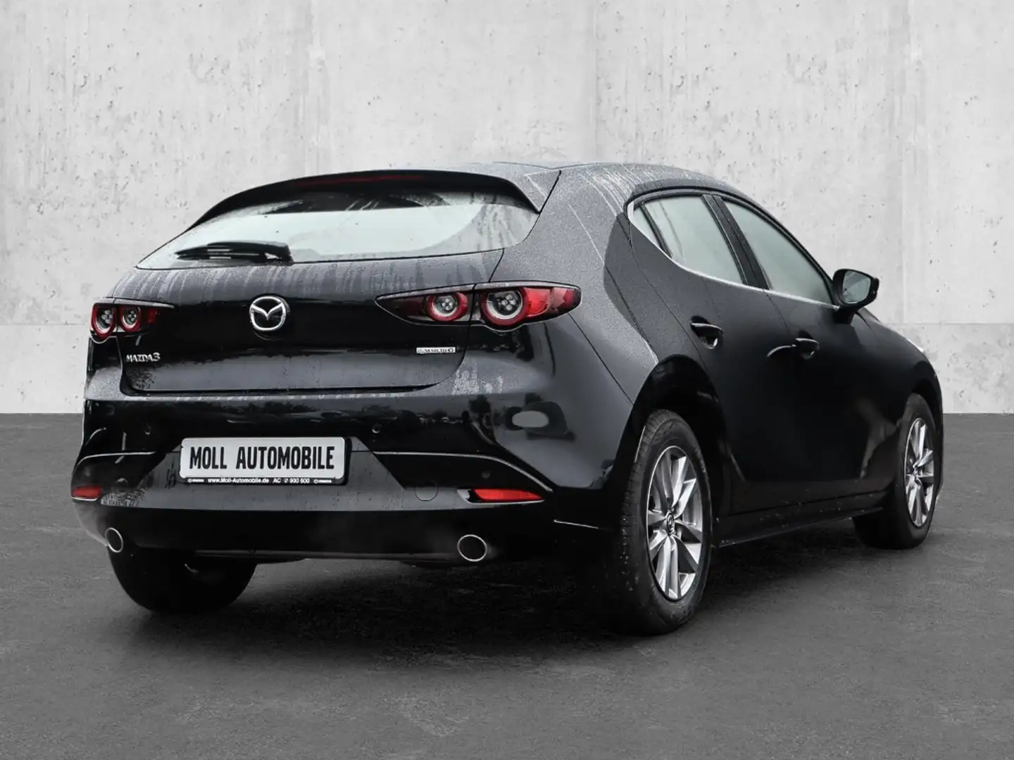 Mazda 3 S SKYACTIV-G 2.0 M Hybrid 6AG LED Navi HUD ACC AHK Fekete - 2