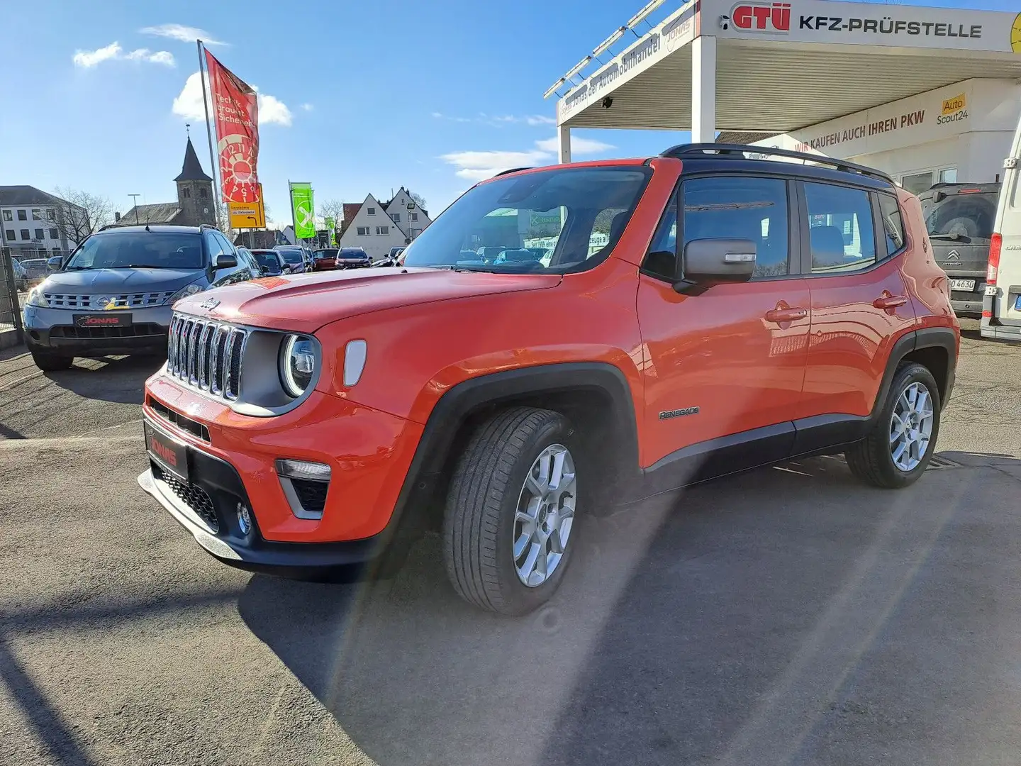 Jeep Renegade Limited FWD *Kam*PDCs*PLA*DAB*Scheckh* Orange - 2