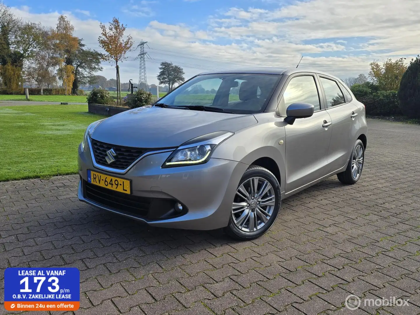 Suzuki Baleno 1.2 Exclusive/CRUISE/AIRCO/XENON/CARPLAY Gris - 1