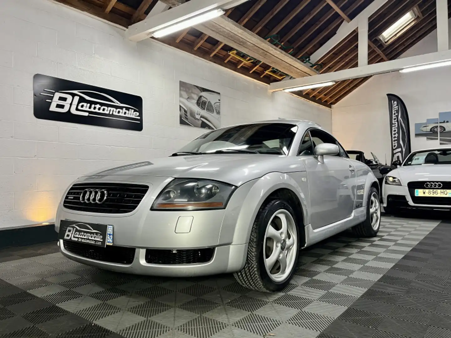 Audi 80 1.8 T 180CH Quattro Gris - 1