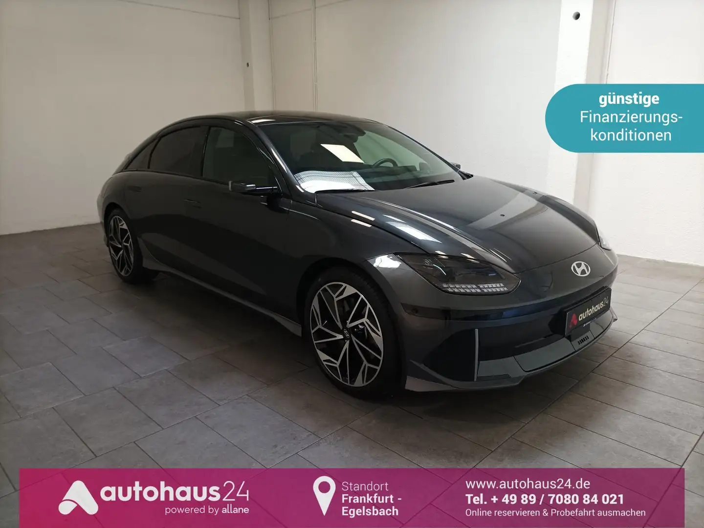 Hyundai IONIQ 6 Uniq Navi|Matrix|SHD|Bose Gris - 1