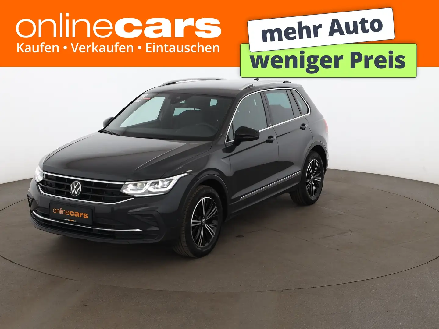 Volkswagen Tiguan 2.0 TDI Move Aut MATRIX STANDHZG 360-CAM Grau - 1
