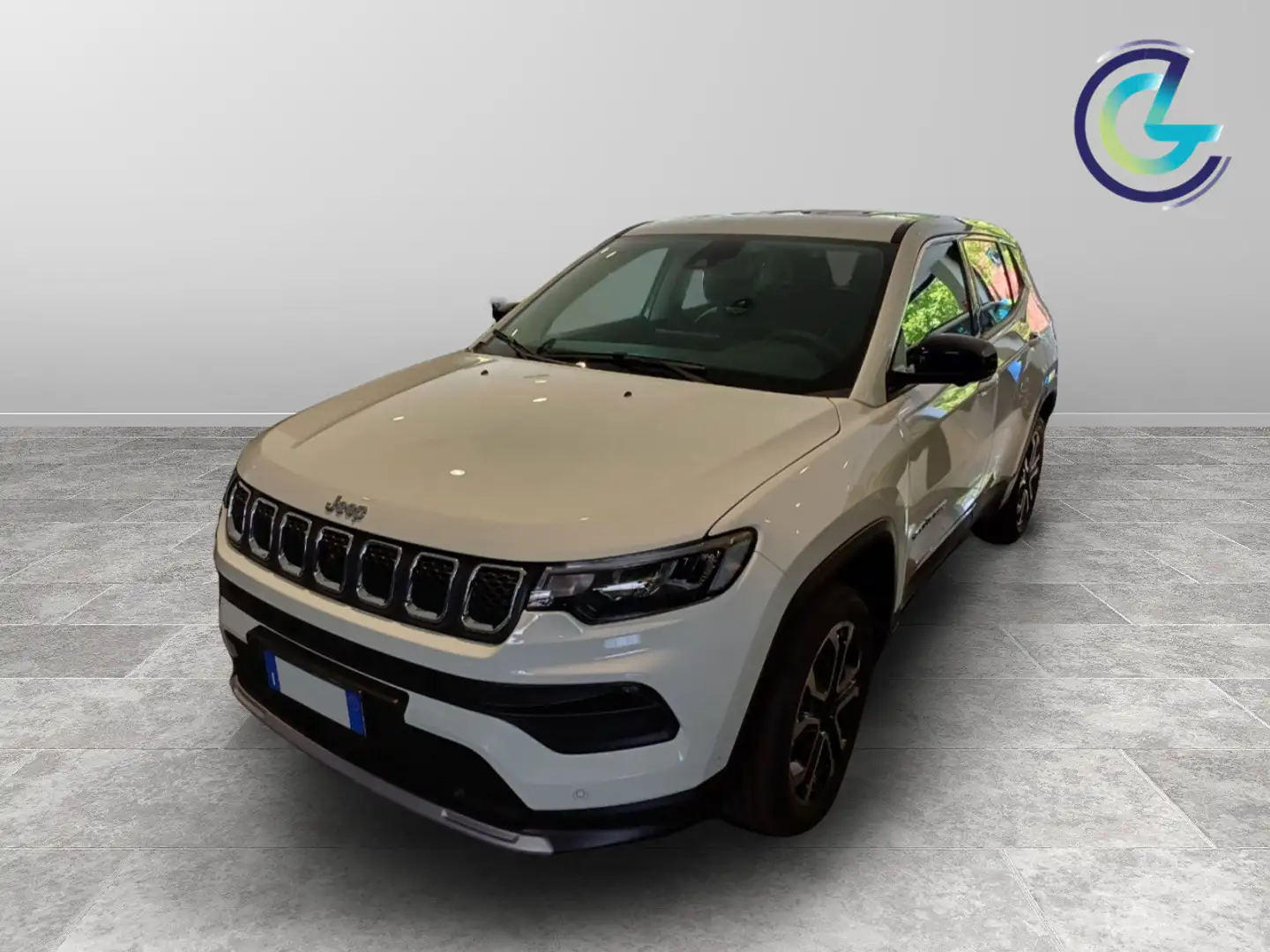 Jeep Compass 1.5 Turbo T4 MHEV Altitude Blanc - 1