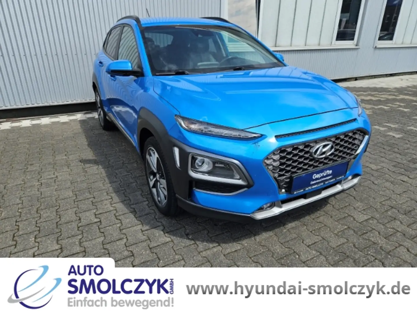 Hyundai KONA 1.0 T PREMIUM NAVI+KAMERA+PDC+LED+HuD+ Albastru - 2