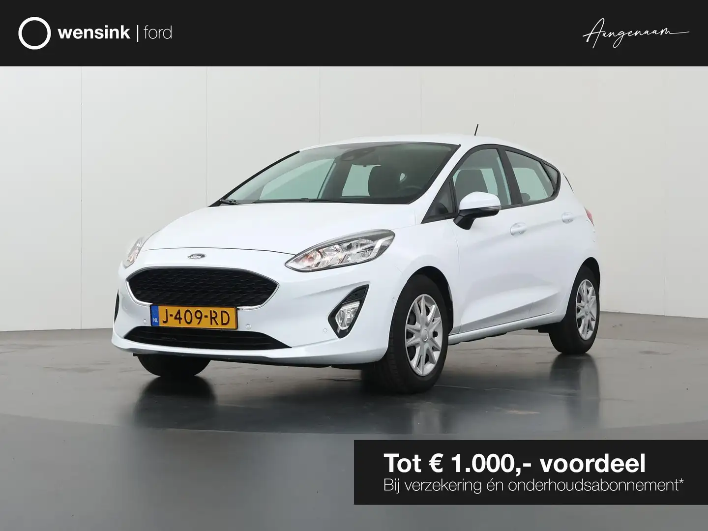 Ford Fiesta 1.0 EcoBoost Connected | Navigatie | Cruise Contro Blanc - 1