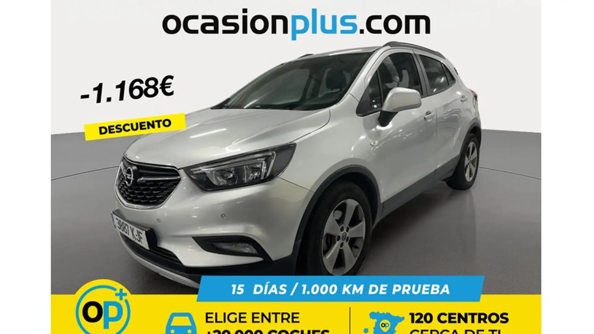 Opel Mokka X 1.4T S&S Selective 4x2 Argent - 1