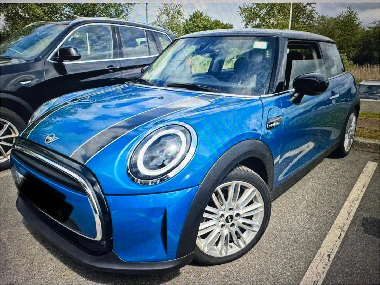 MINI Cooper Mini 1.5 Cooper/Toit Pano/Shadow line/Full Led.. Bleu - 1