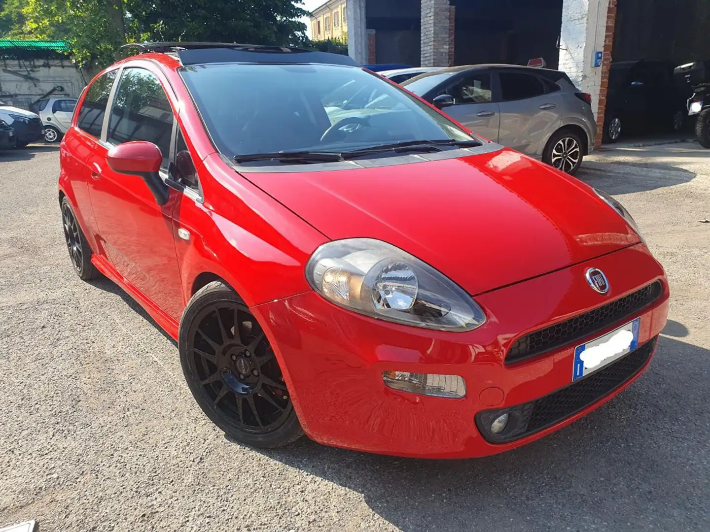 Fiat Punto 1.4 MultiAir Turbo S&S 3 porte Lounge Rosso - 1