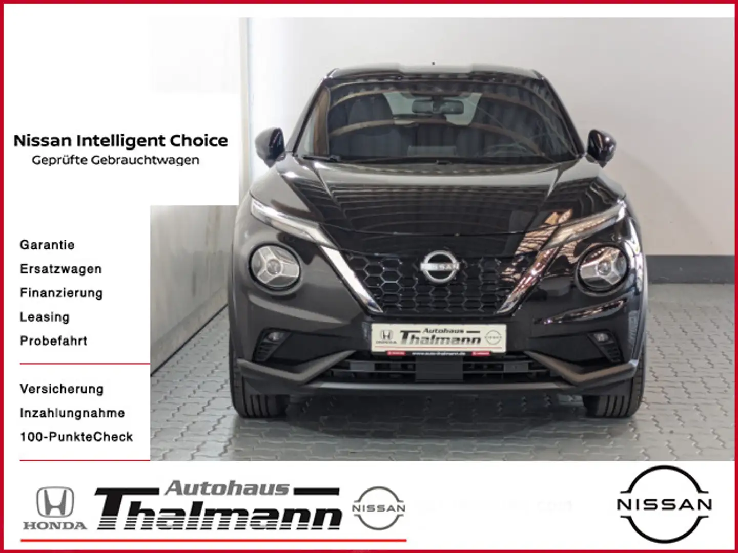 Nissan Juke 1.6 Hybrid, N-Connecta, Connect Navi, Winte Zwart - 1