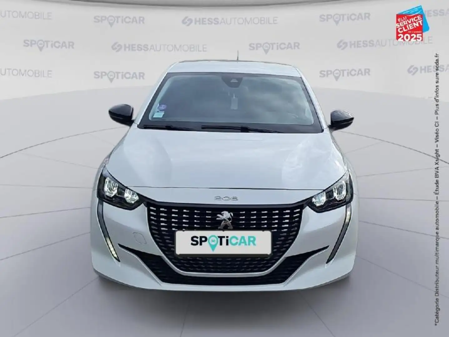 Peugeot 208 1.2 PureTech 100ch S/S Allure Pack Camera Blanc - 2