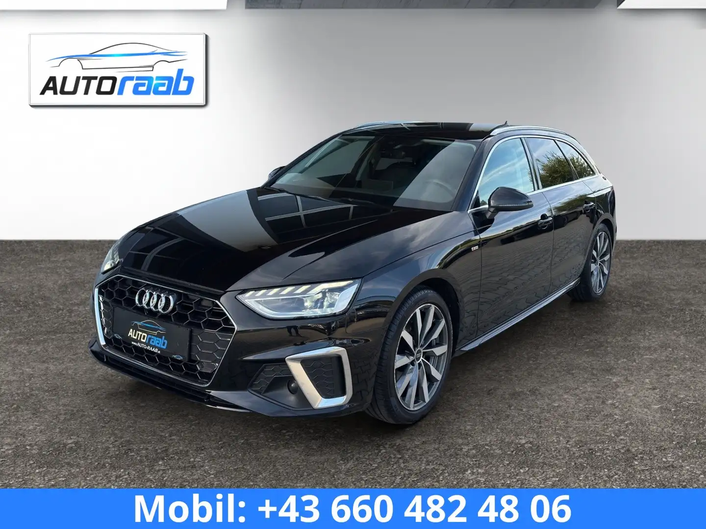 Audi A4 Avant 35 TDI S-tronic *S-line*RFK*APP*NAVI*SITZHZ* Schwarz - 1