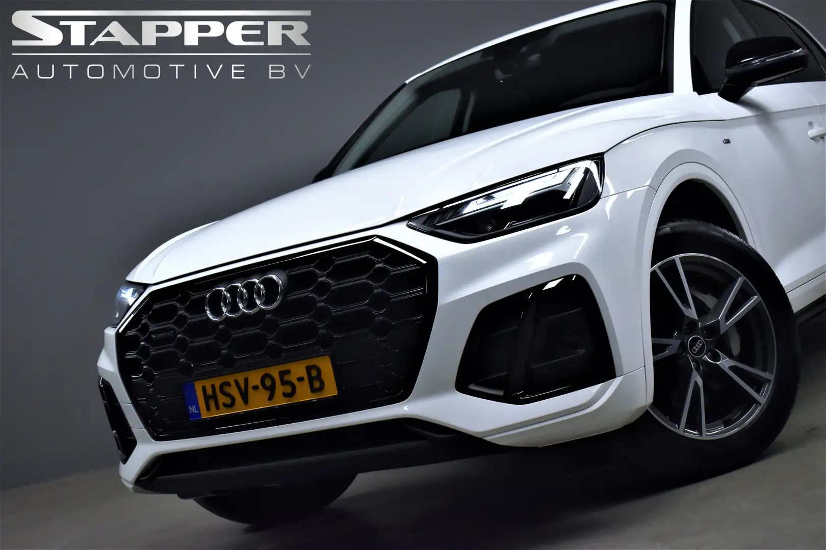 Audi Q5 50 TFSI e 299pk S-Line Automaat 1e Eig. Dealer OH Wit - 2