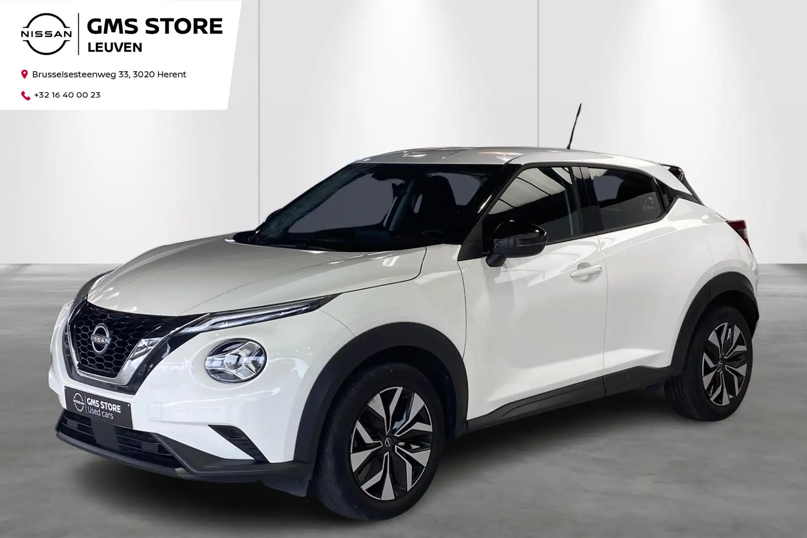 Nissan Juke Aut,Camera,Carplay,Airco Weiß - 1