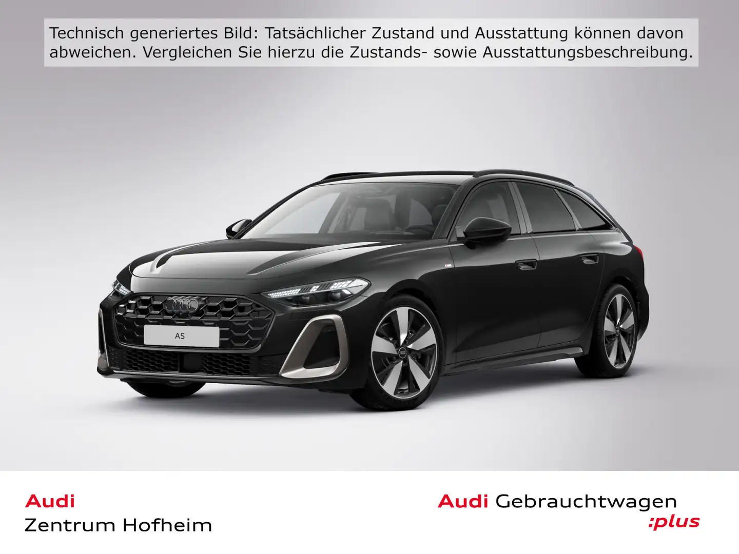 Audi A5 40 TDI S line edition one S tro*B&O*HUD Schwarz - 1