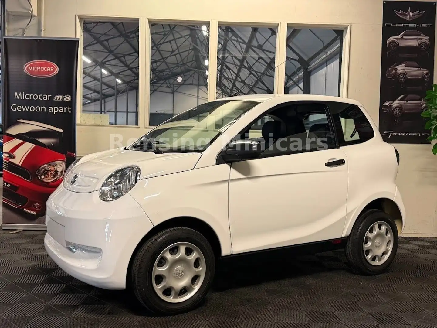 Aixam City SPORT 8 PS Mopedauto Minicar Microcar 45 KM Fehér - 1