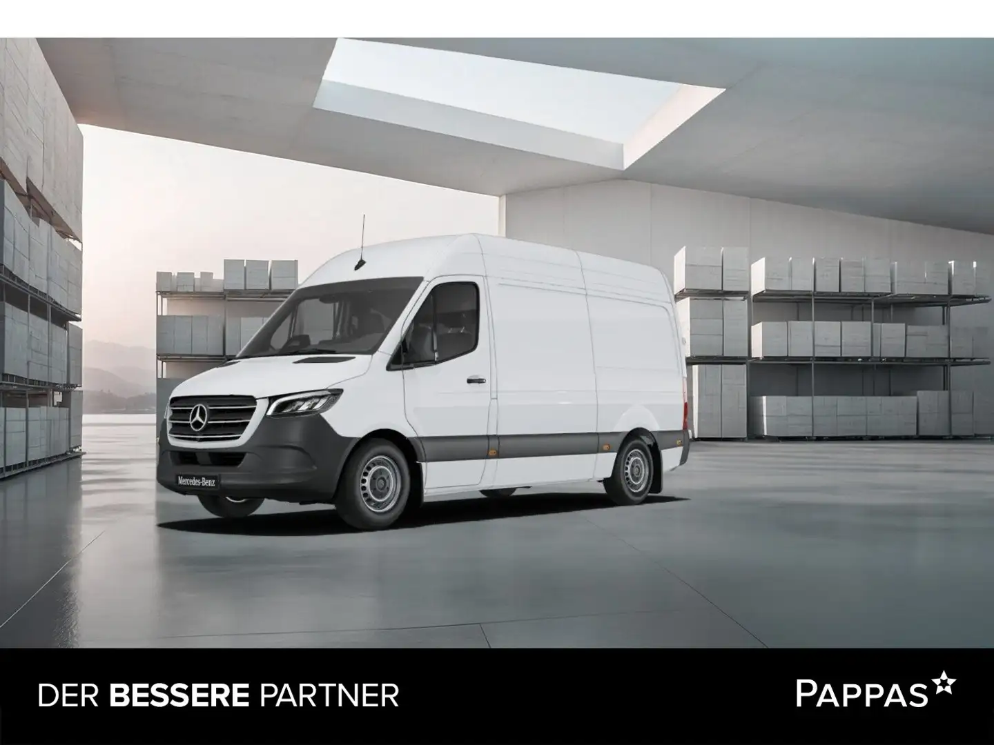 Mercedes-Benz Sprinter 317 CDI Kasten SELECT Hochdach Standard Weiß - 1