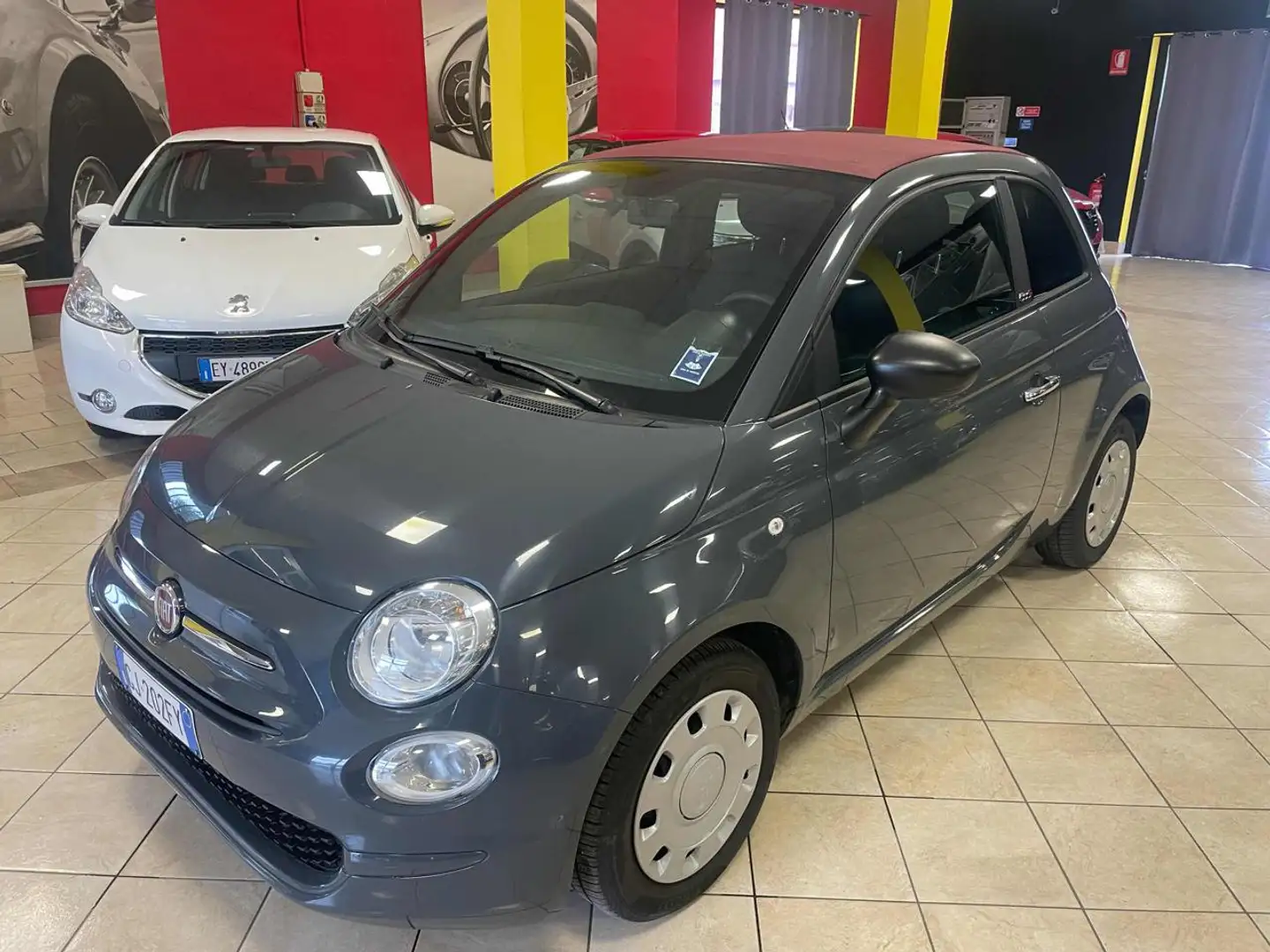 Fiat 500 C 1.0 Hybrid Connect*ok guida neo p/sensori park* Gris - 1