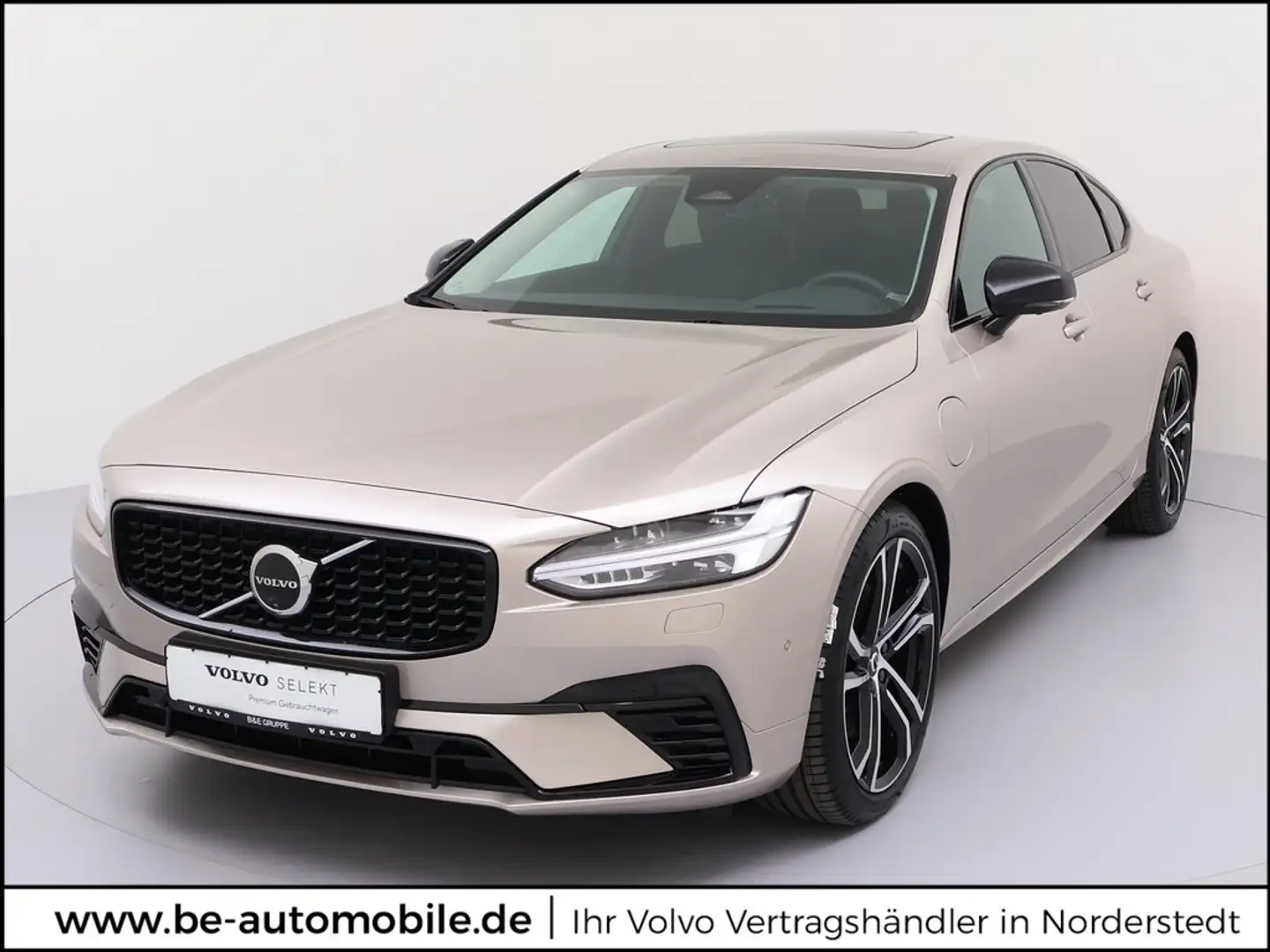 Volvo S90 T8 AWD Ultimate Dark Recharge Plug-In Hybrid *Luft-Fahrwerk* Beige - 1