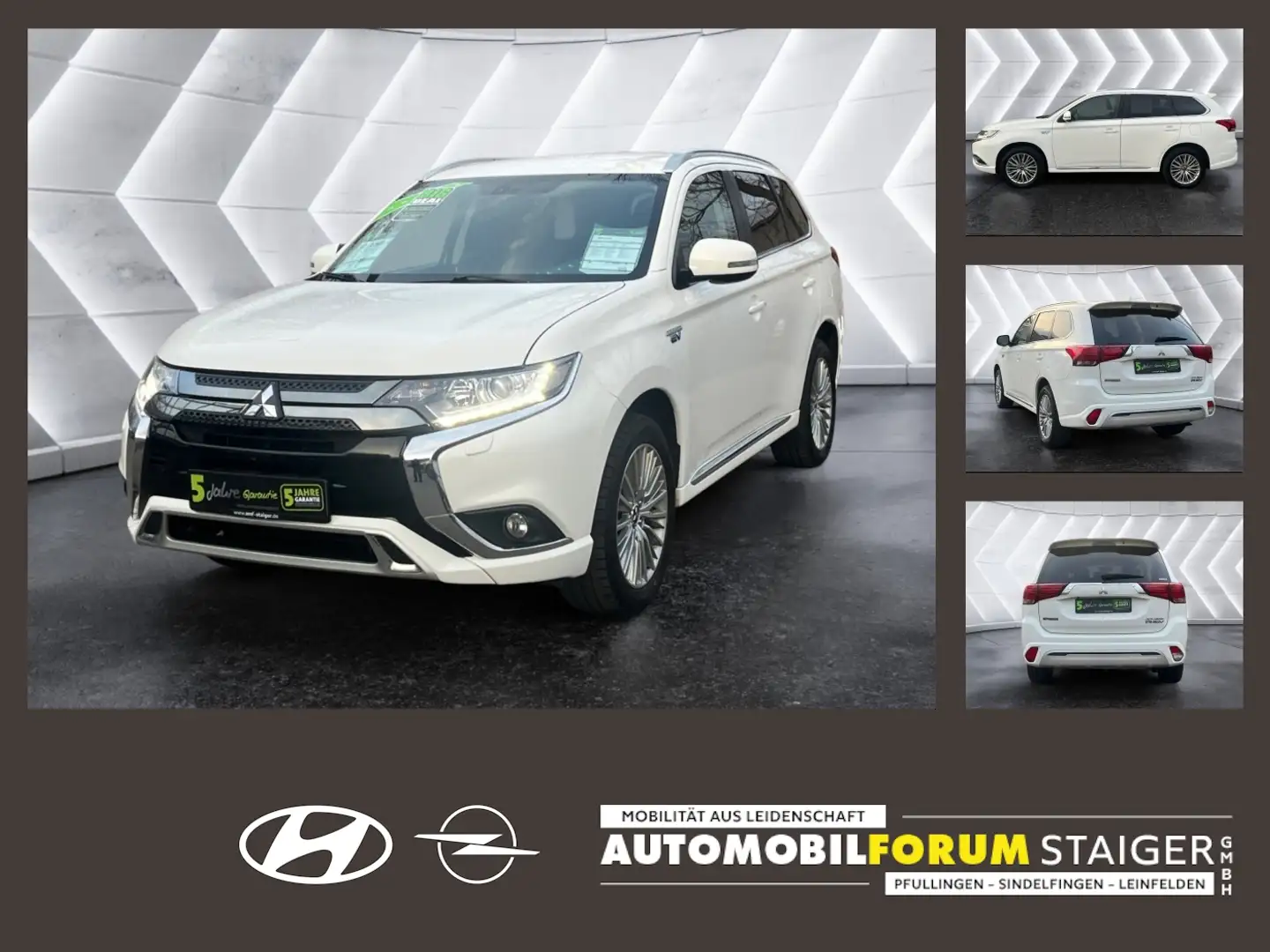 Mitsubishi Outlander 2.4 PHEV Basis 2xKlima AUT KeyLess LM Bianco - 1