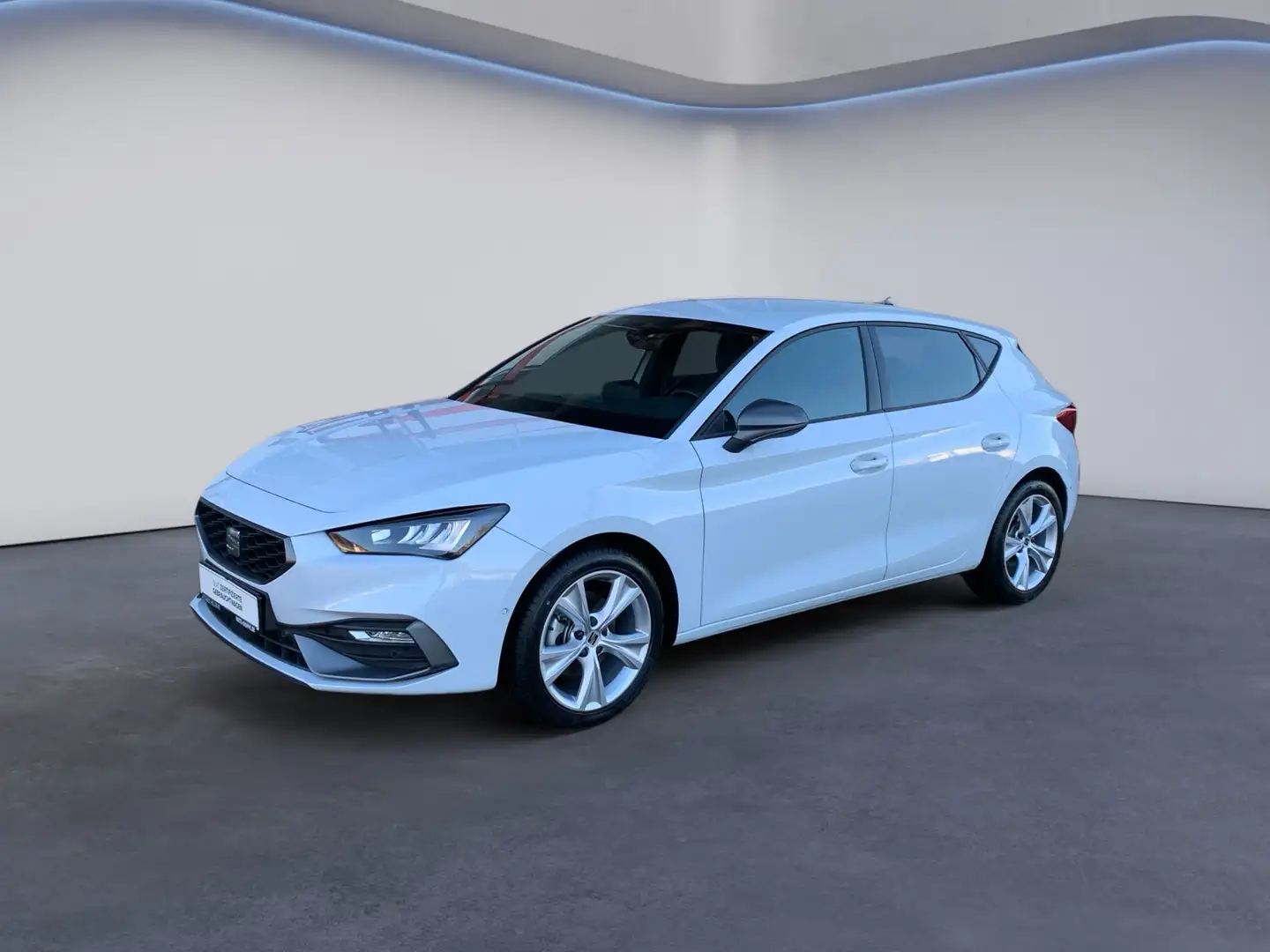 SEAT Leon 1.5 eTSI FR NAVI+ACC+RFK Weiß - 1
