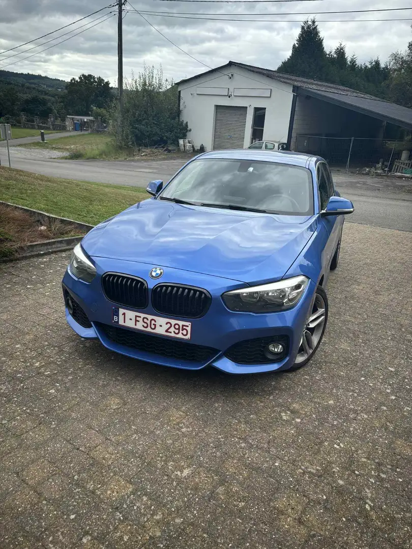 BMW 116 d M Sport Edition Bleu - 1