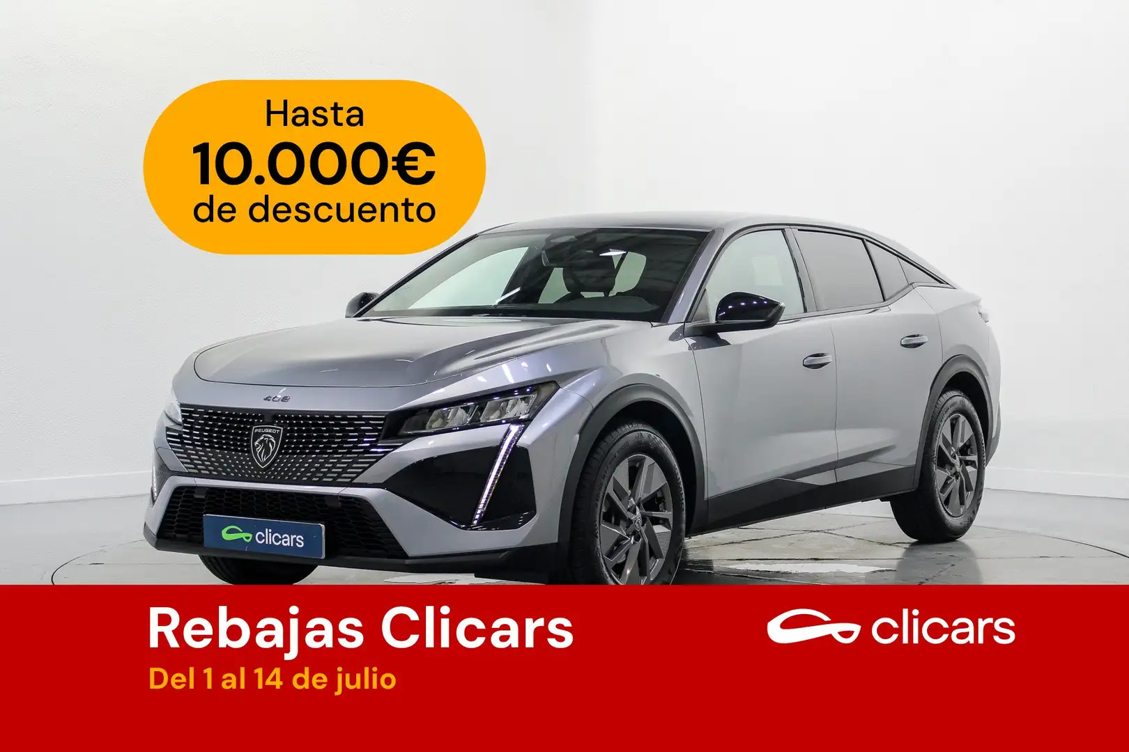 Peugeot 408 PureTech 130 Allure EAT8 Argent - 1