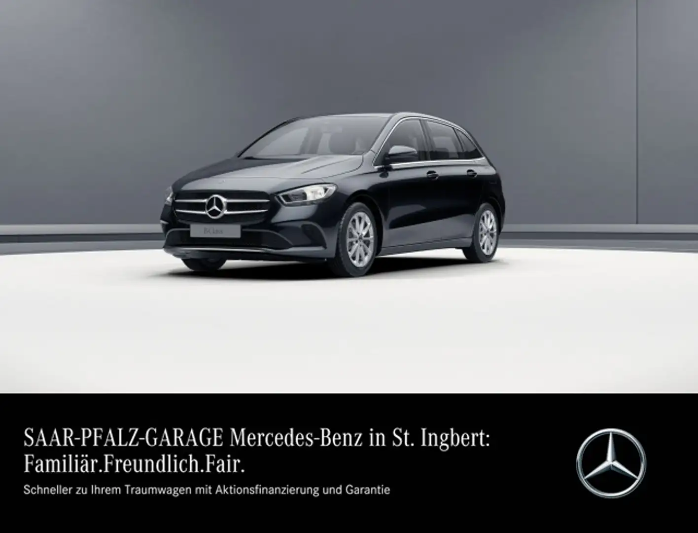 Mercedes-Benz B 180 B 180 d PROGRESSIVE*R-KAM*PTS*TEMP*NAVI*SHZ*AHK* Schwarz - 1