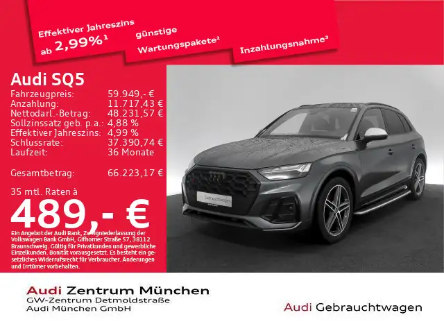 Audi SQ5 TDI tiptr. AHK/HuD/Matrix/Navi+