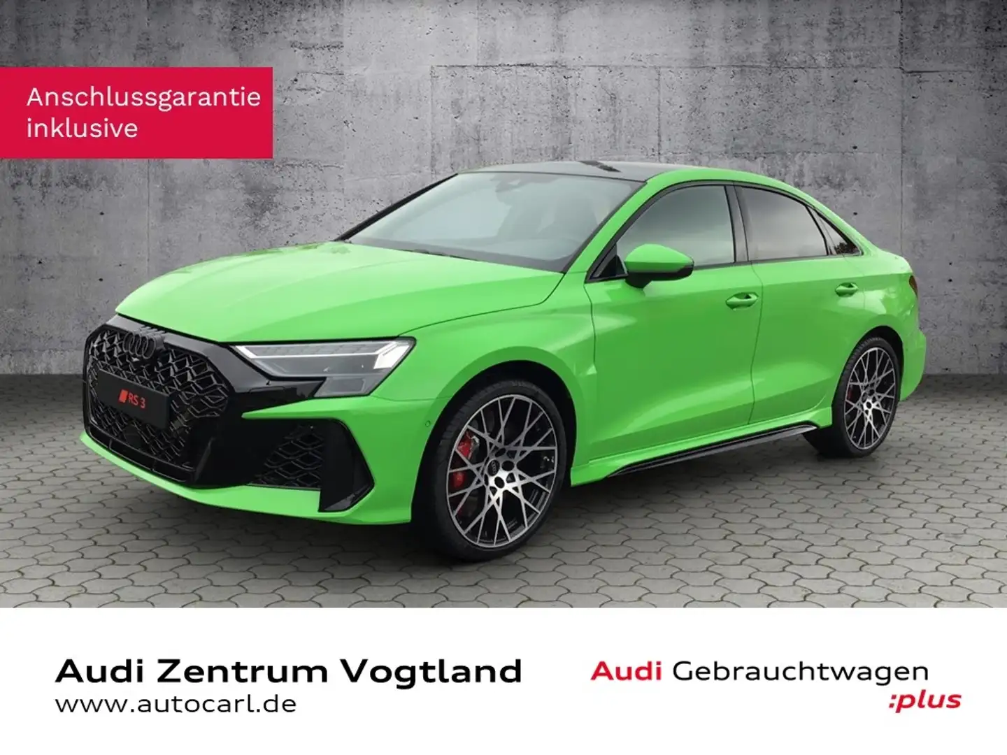 Audi RS3 Limousine 2.5 TFSI quattro S-tronic Grün - 1