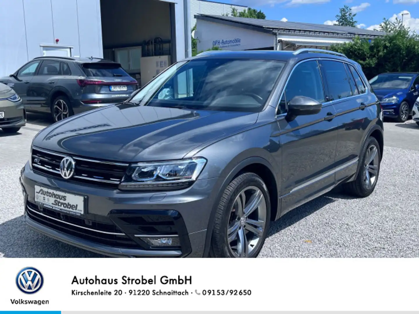 Volkswagen Tiguan 1.4 TSI DSG "SOUND" R-Line AHK ACC LED Na Grau - 1