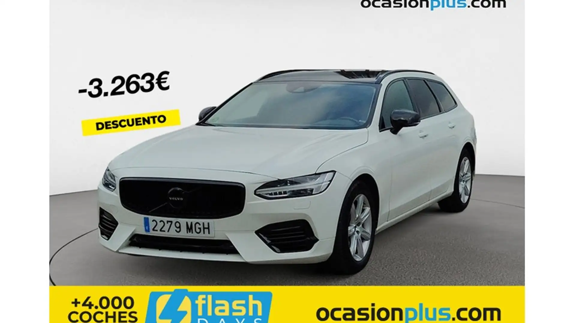Volvo V90 D4 Momentum Aut. 190 Blanco - 1